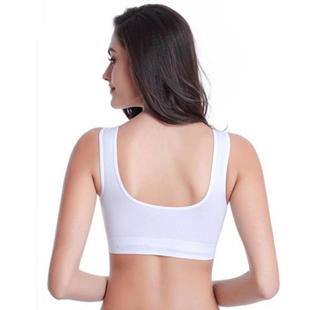 Air Bra, Non-Padded & Non-Wired Bra For Women & Girls, Free Size (Size 28 to 36) – Pack of 3 Air Bra / Black, White & Beige